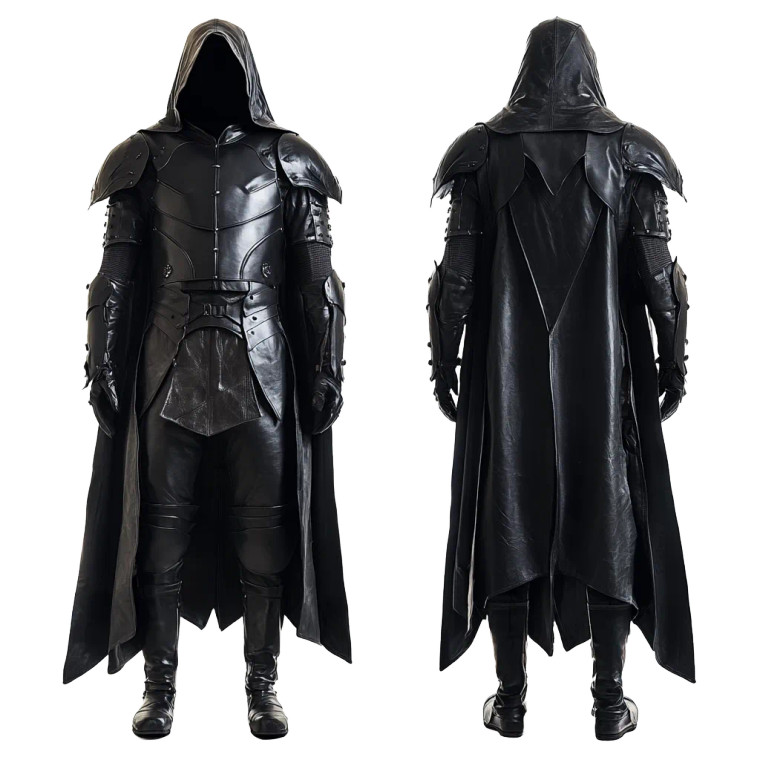 Wwii Leather Cloak Armor Vinyl Car Decal Sticker – Waterproof & UV-Resistant 4.0"