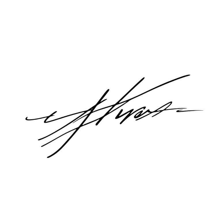 Xavier Russell Signature White Vinyl Car Decal Sticker – Waterproof & UV-Resistant 4.0"