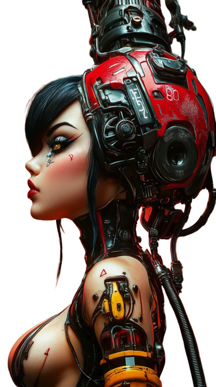 Android Dream Electric Sheep Vinyl Car Decal Sticker – Waterproof & UV-Resistant 4.0"