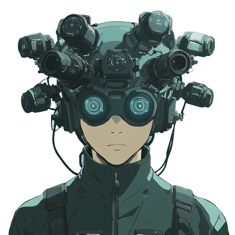 Anime Rubber Suit Helmet Vinyl Car Decal Sticker – Waterproof & UV-Resistant 4.0"