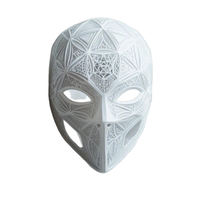 Deadpool Army Two Mask Metatron Cube Vinyl Car Decal Sticker – Waterproof & UV-Resistant 4.0"