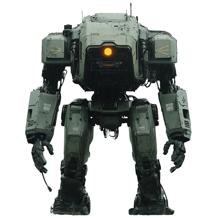 Defense Robot Vinyl Car Decal Sticker – Waterproof & UV-Resistant 4.0" Defense Robot Vinyl Car Decal Sticker – Waterproof & UV-Resistant 4.0"