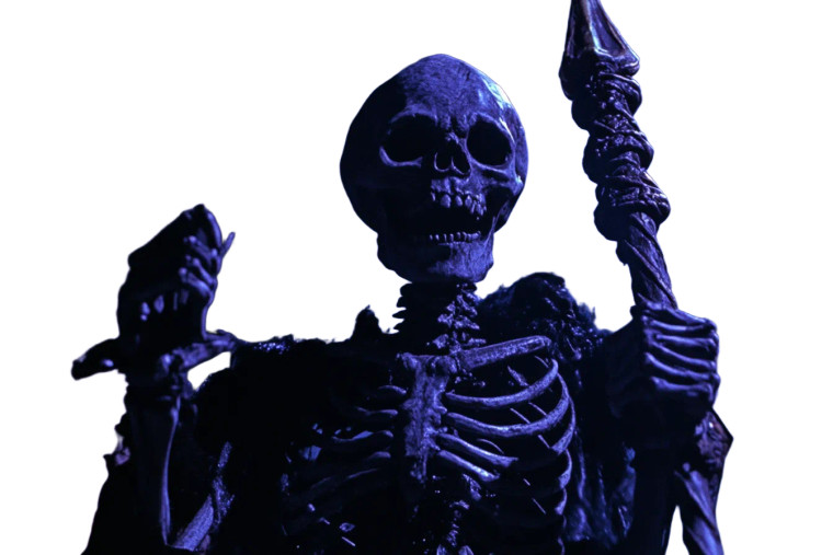 Excalibur Jack Skeleton 1982 Vinyl Car Decal Sticker – Waterproof & UV-Resistant 6.0"