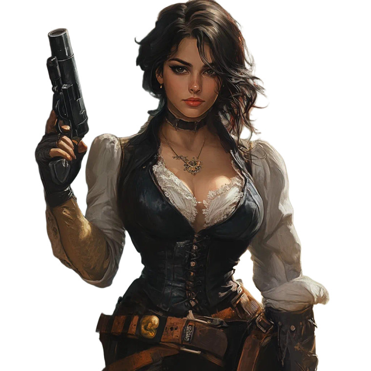 Female Machinist Vinyl Car Decal Sticker – Waterproof & UV-Resistant 4.0"