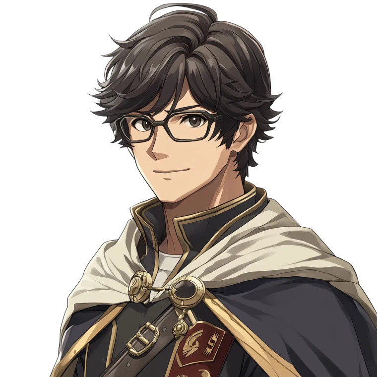 Hidari Fire Emblem Receptionist Vinyl Car Decal Sticker – Waterproof & UV-Resistant 4.0"