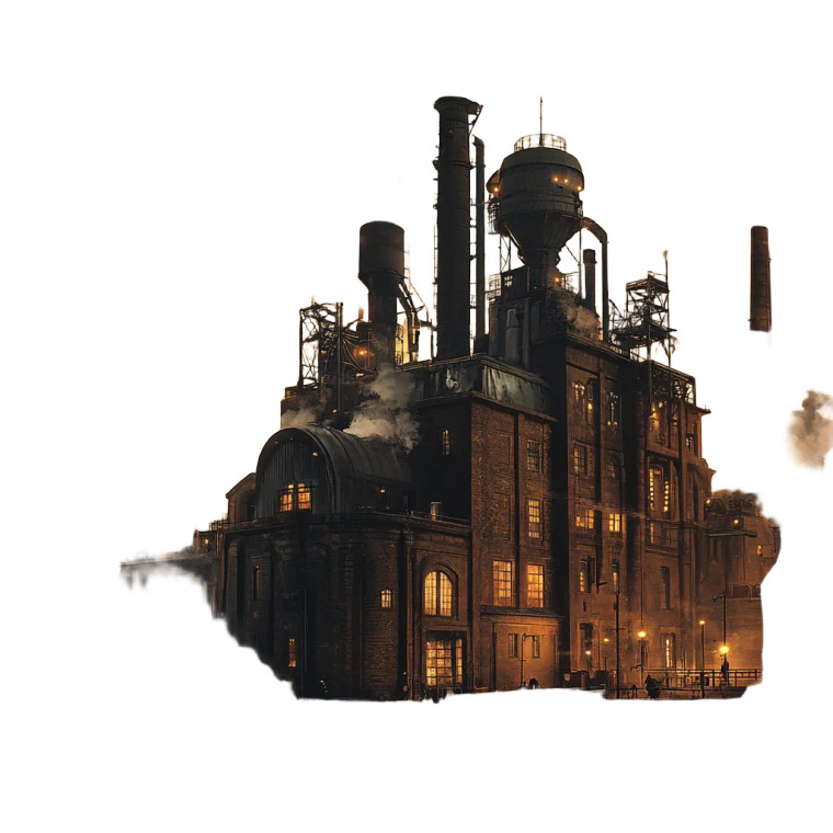 Industrial Revolution V6 1 Vinyl Car Decal Sticker – Waterproof & UV-Resistant 4.0"