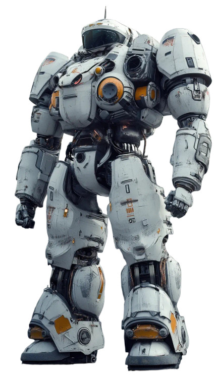 Robotech Robot Realistic Photo Vinyl Car Decal Sticker – Waterproof & UV-Resistant 4.85"