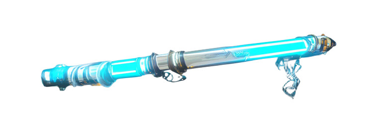 Spectral Ghostly Lightsaber Hilt Vinyl Car Decal Sticker – Waterproof & UV-Resistant 11.9"