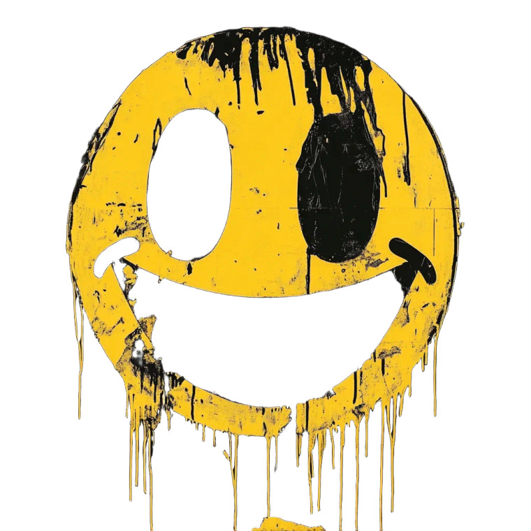 Travis Scott Smile Cover Vinyl Car Decal Sticker – Waterproof & UV-Resistant 4.0"