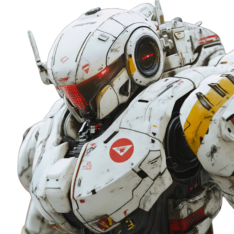 Universe Robotech Cyborg Photo Vinyl Car Decal Sticker – Waterproof & UV-Resistant 4.0"