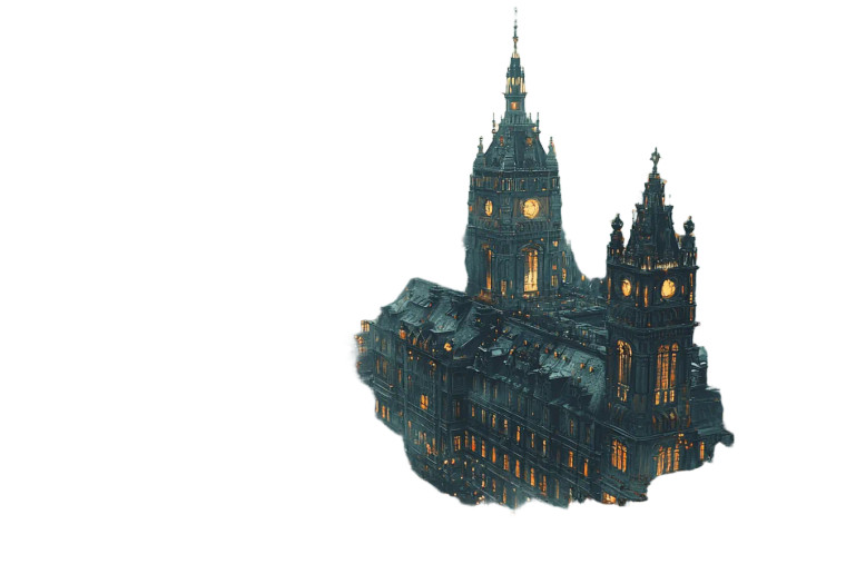 University Scifi Realistic Vinyl Car Decal Sticker – Waterproof & UV-Resistant 6.0"