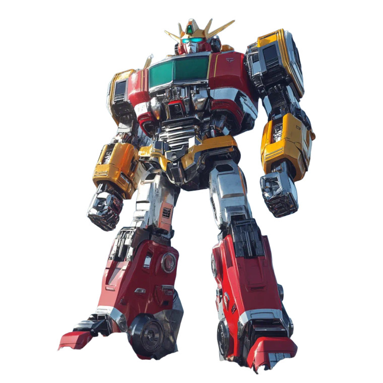 Voltron Michael Bay 4K Vinyl Car Decal Sticker – Waterproof & UV-Resistant 4.0"