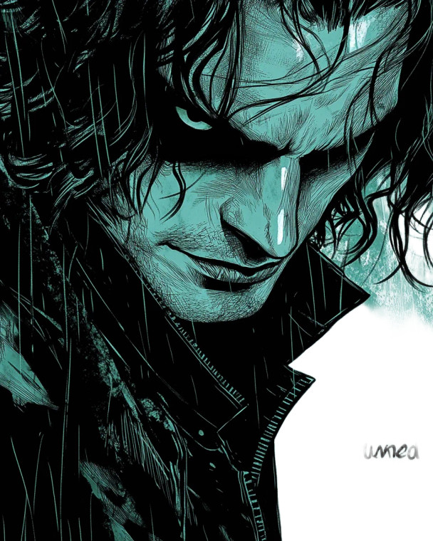 Eric Draven Crow Closeup Vinyl Car Decal Sticker – Waterproof & UV-Resistant 4.0"