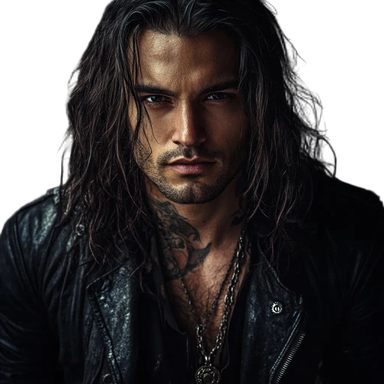 Gothic Rock Vocalist Vinyl Car Decal Sticker – Waterproof & UV-Resistant 4.0"