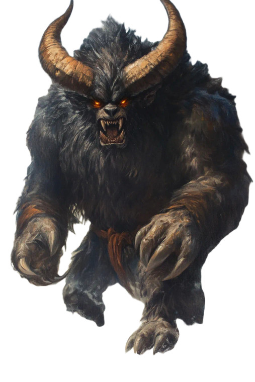 Monster Manual Portrait Vinyl Car Decal Sticker – Waterproof & UV-Resistant 4.48"