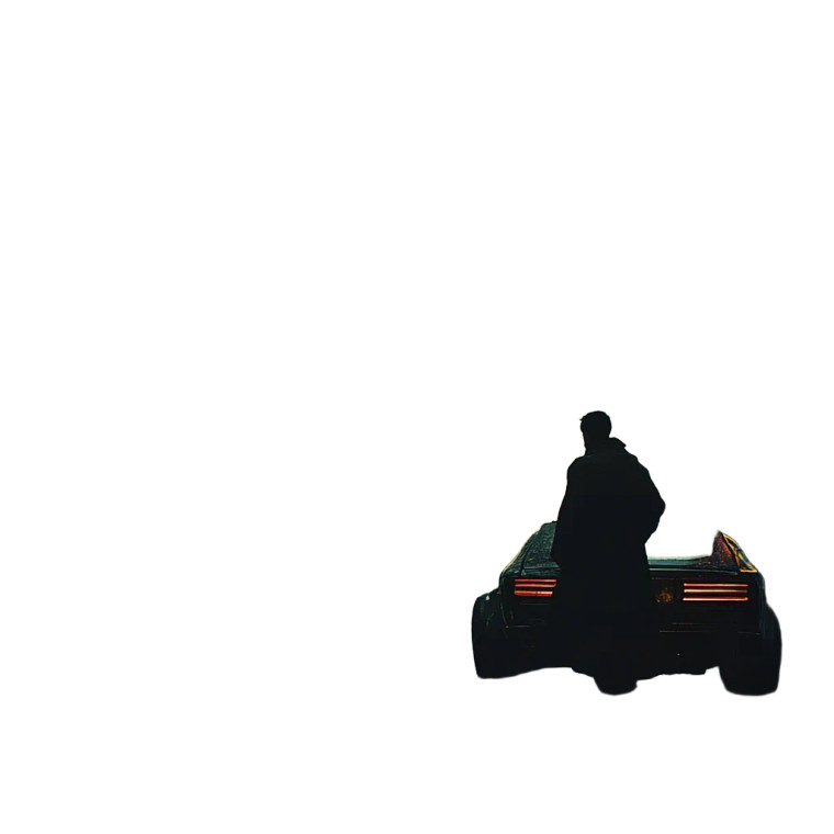 Blade Runner Dystopian La Vinyl Car Decal Sticker – Waterproof & UV-Resistant 4.0"