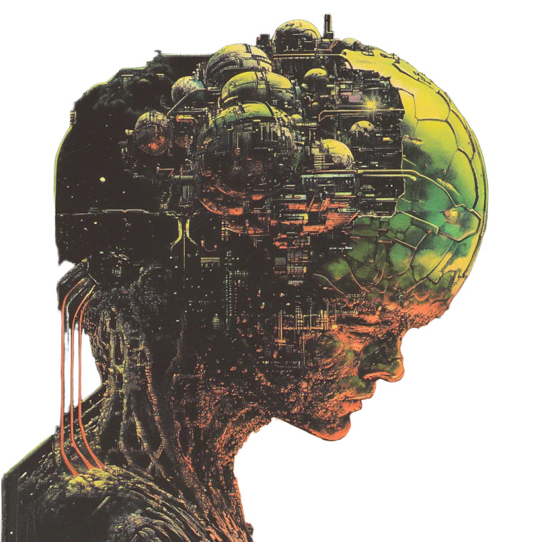 Boltzmann Brains Cover Vinyl Car Decal Sticker – Waterproof & UV-Resistant 4.0"