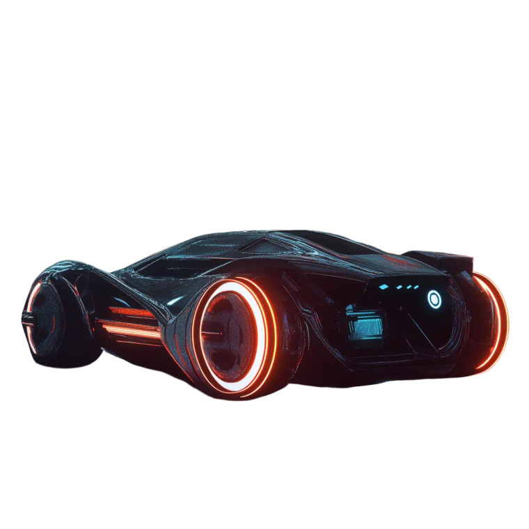 Cool Sci Fi Car Vinyl Car Decal Sticker – Waterproof & UV-Resistant 4.0" Cool Sci Fi Car Vinyl Car Decal Sticker – Waterproof & UV-Resistant 4.0"