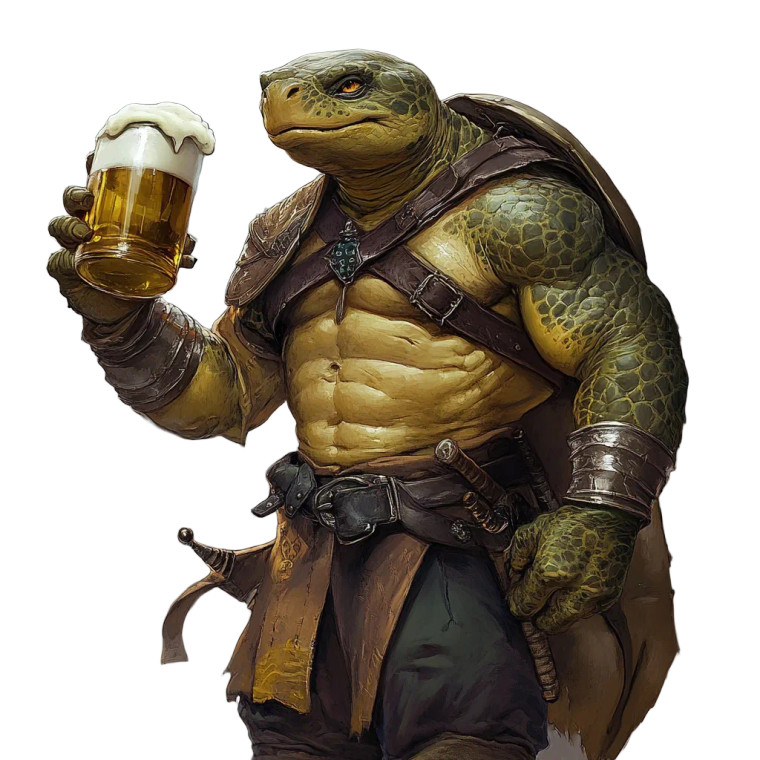 Drunken Fighting Tortle Chad Vinyl Car Decal Sticker – Waterproof & UV-Resistant 4.0"
