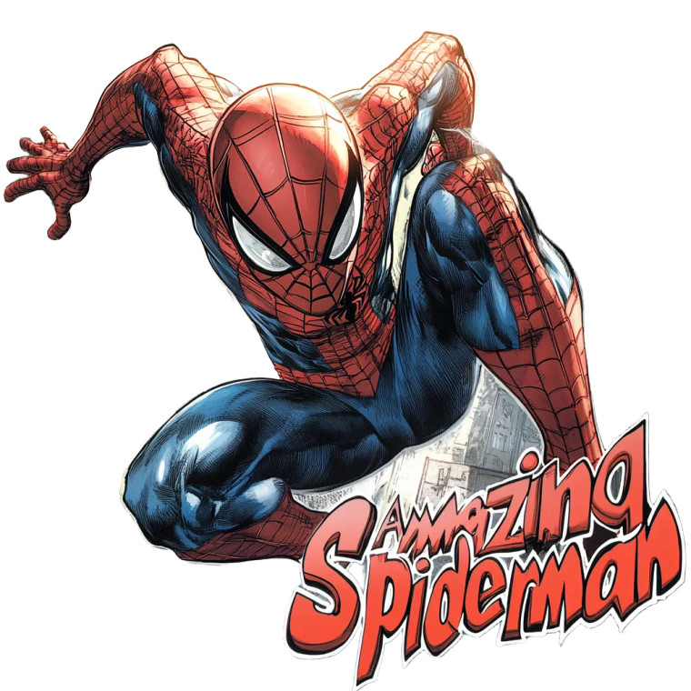 Amazing Spiderman Cover Vinyl Car Decal Sticker – Waterproof & UV-Resistant 4.0"