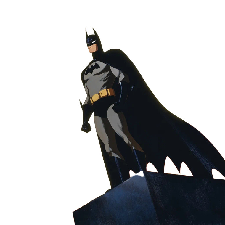 Batman Animated Series Vinyl Car Decal Sticker – Waterproof & UV-Resistant 4.0"