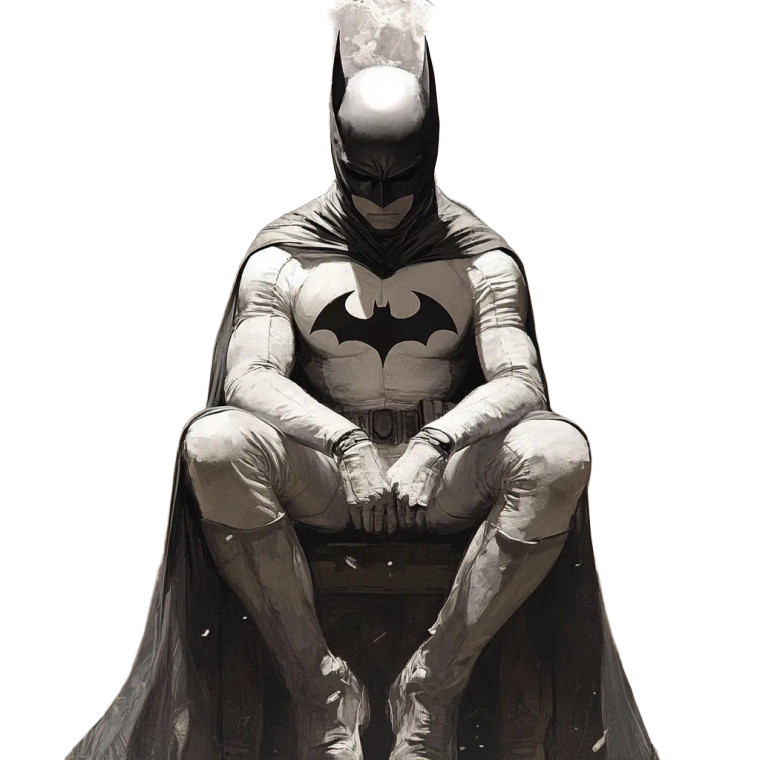 Batman Moon Knight Mix Vinyl Car Decal Sticker – Waterproof & UV-Resistant 4.0"