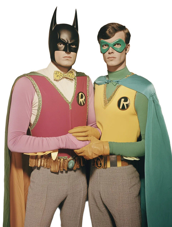 Batman Robin Yearbook Vinyl Car Decal Sticker – Waterproof & UV-Resistant 4.21"