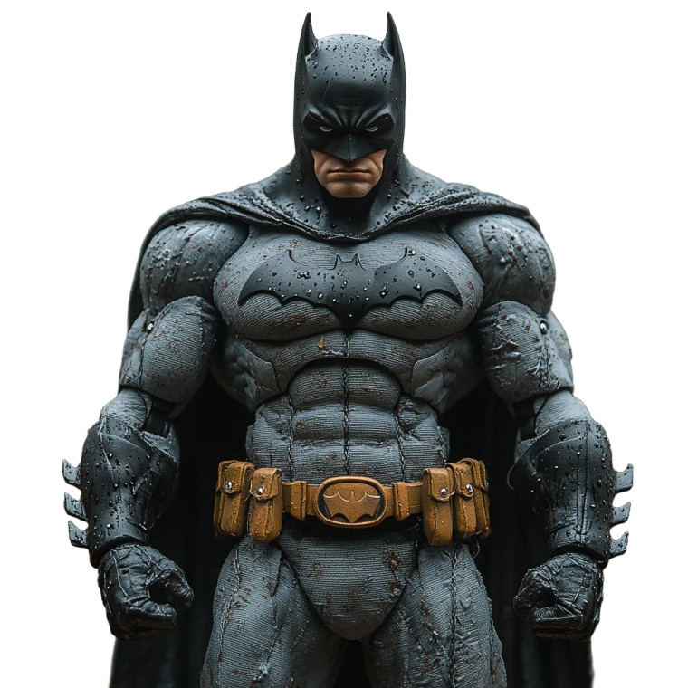 Batman Toy Heman Style Vinyl Car Decal Sticker – Waterproof & UV-Resistant 4.0"