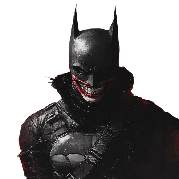 Batman Who Laughs Vinyl Car Decal Sticker – Waterproof & UV-Resistant 4.0"