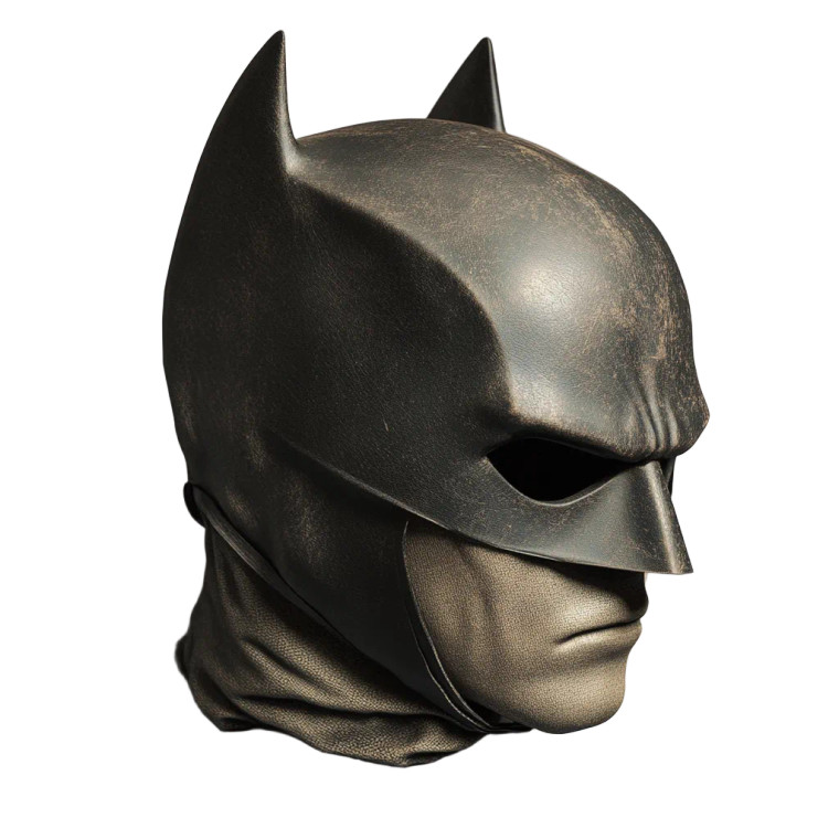 Comic Mask Illustration Vinyl Car Decal Sticker – Waterproof & UV-Resistant 4.0"