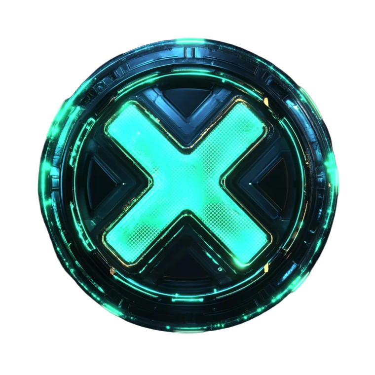 Crossfi Xfi Token Vinyl Car Decal Sticker – Waterproof & UV-Resistant 4.0"