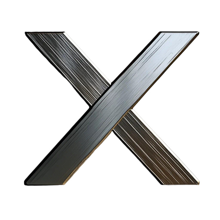 Cybertruck Metallic Plaque Vinyl Car Decal Sticker – Waterproof & UV-Resistant 4.0"