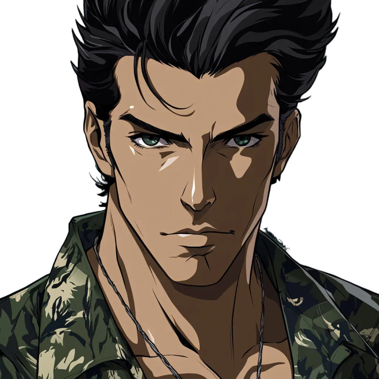 Derek Zoolander Anime Vinyl Car Decal Sticker – Waterproof & UV-Resistant 4.0"