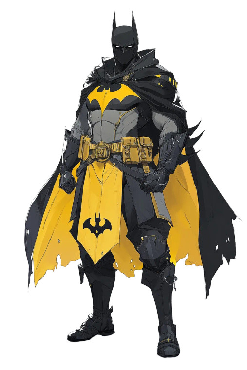 Fantasy Batman Fire Emblem Vinyl Car Decal Sticker – Waterproof & UV-Resistant 4.0"