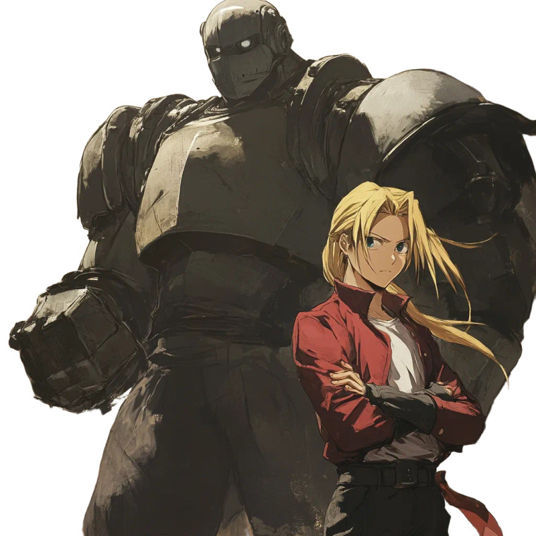 Fullmetal Alchemist Peleas Vinyl Car Decal Sticker – Waterproof & UV-Resistant 4.0"