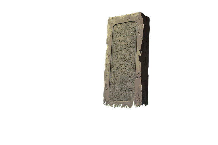 Ghibli Forest Monolith Vinyl Car Decal Sticker – Waterproof & UV-Resistant 6.0"