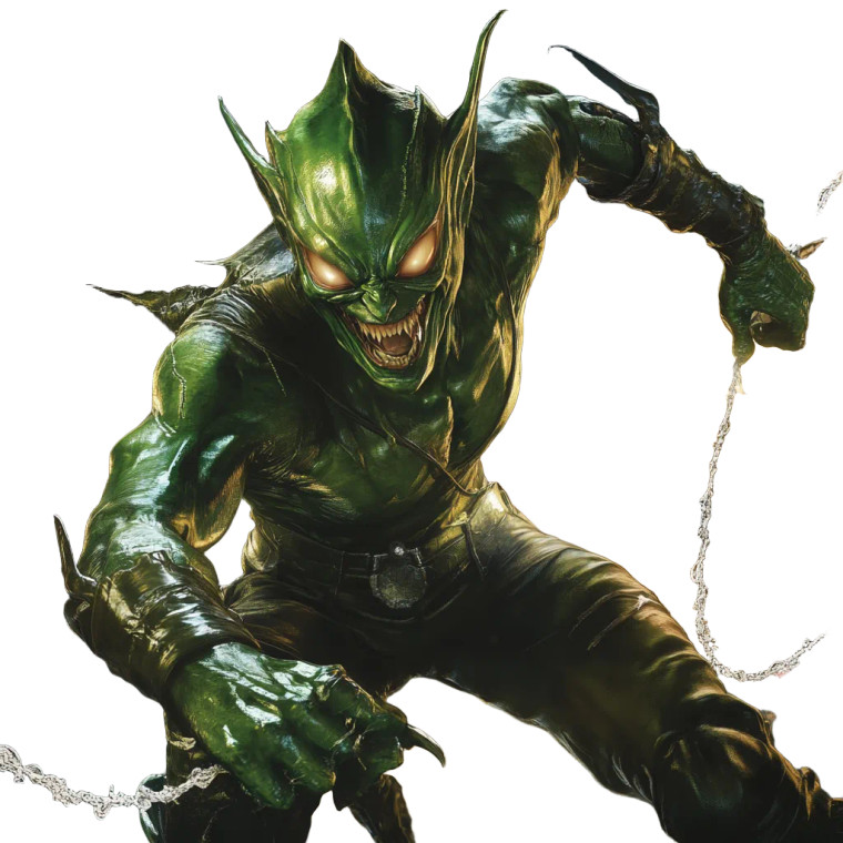 Green Goblin Spiderman Movie Vinyl Car Decal Sticker – Waterproof & UV-Resistant 4.0"