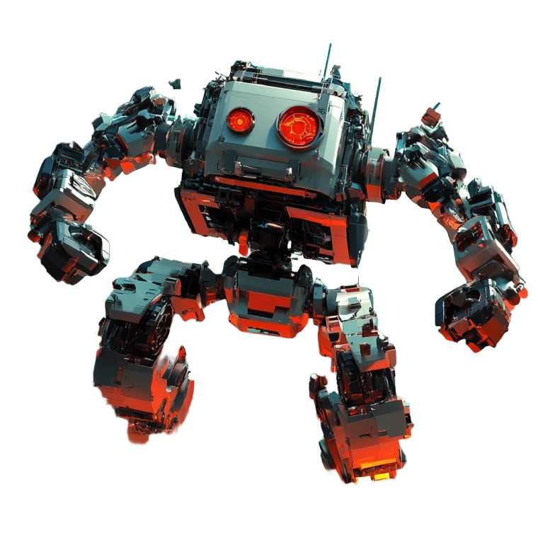 Hacked Robot Chaos Event Vinyl Car Decal Sticker – Waterproof & UV-Resistant 4.0"