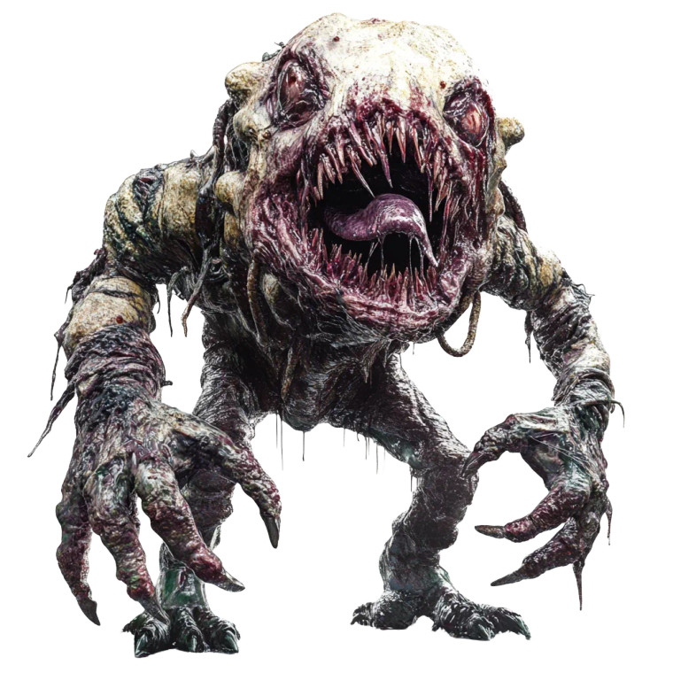 Horrifying Chemical Monster Vinyl Car Decal Sticker – Waterproof & UV-Resistant 4.0"