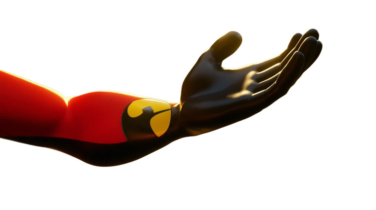 Incredibles Symbol Hand Vinyl Car Decal Sticker – Waterproof & UV-Resistant 7.14"