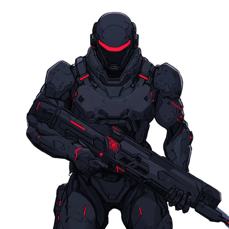 Ironclad Industries Exosuit Vinyl Car Decal Sticker – Waterproof & UV-Resistant 4.0"