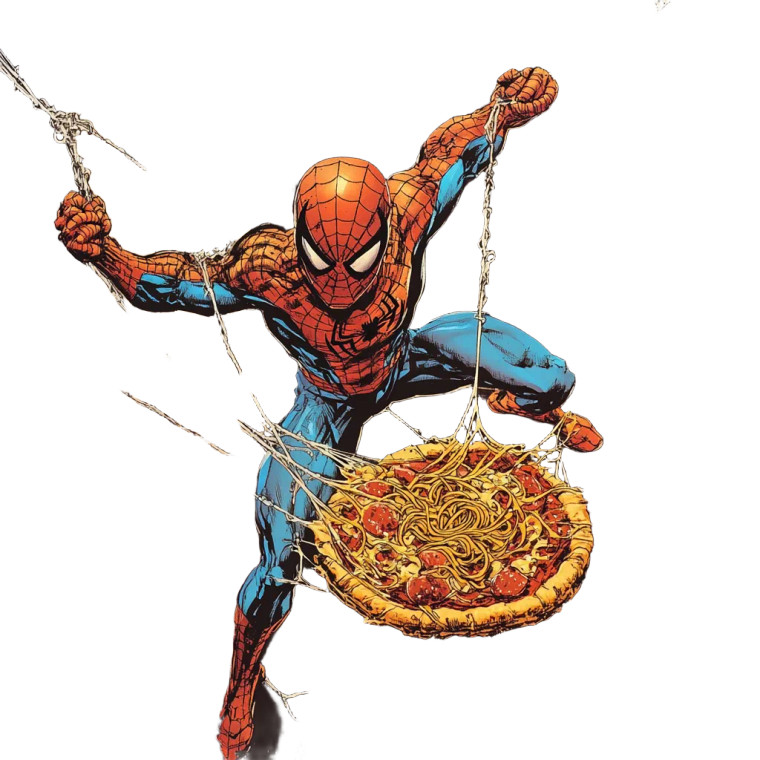 Italian Spiderman Comic Cover Vinyl Car Decal Sticker – Waterproof & UV-Resistant 4.0"