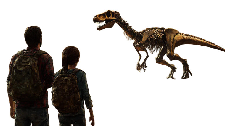 Last Of Us Museum Dinosaurs Vinyl Car Decal Sticker – Waterproof & UV-Resistant 7.14"