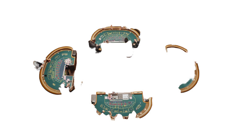 Luxury Casino Interior Vinyl Car Decal Sticker – Waterproof & UV-Resistant 7.14"