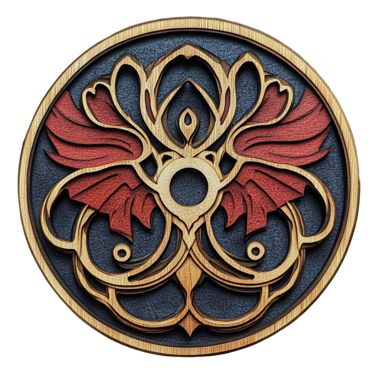 Magic Plaque Laser Cut Vinyl Car Decal Sticker – Waterproof & UV-Resistant 4.0"