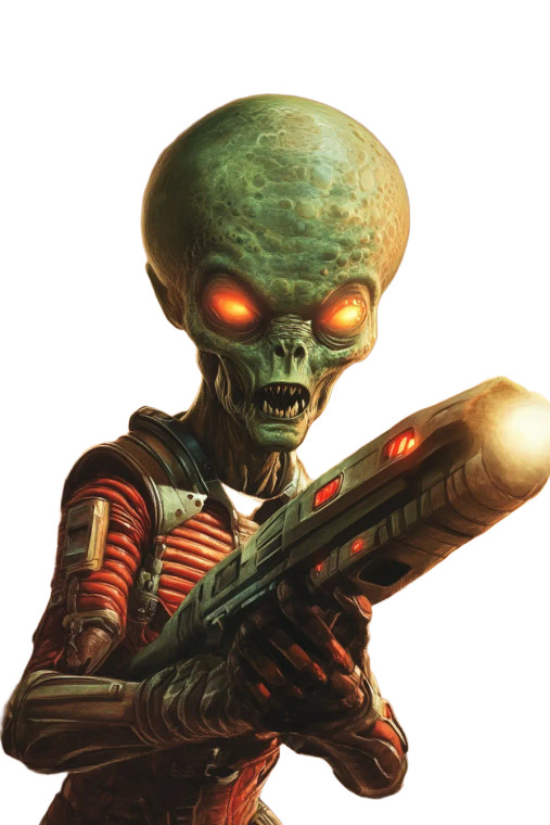 Mars Attacks Alien Invasion Vinyl Car Decal Sticker – Waterproof & UV-Resistant 4.0"