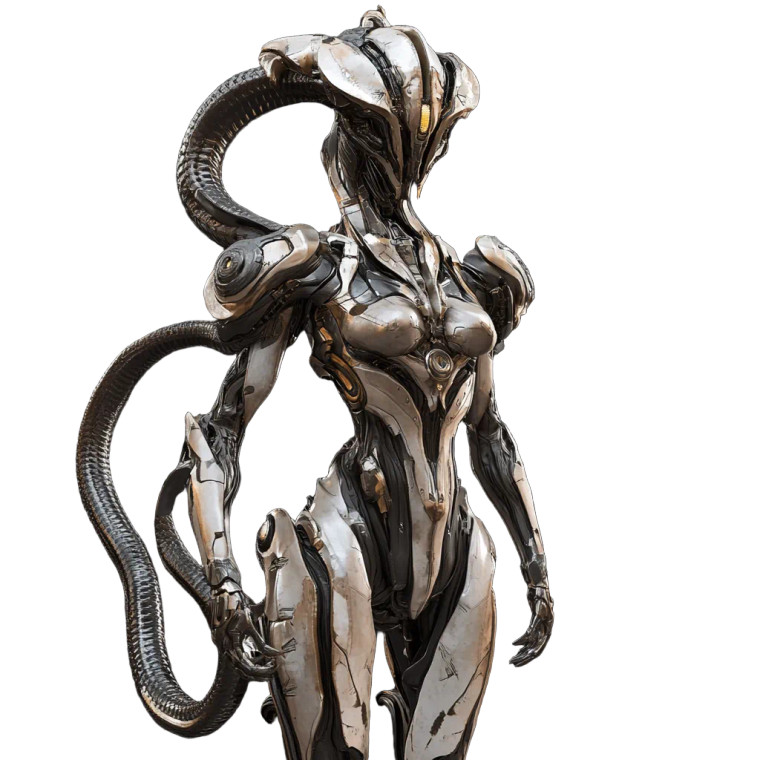 Mecha Medusa Warframe Hd Vinyl Car Decal Sticker – Waterproof & UV-Resistant 4.0"
