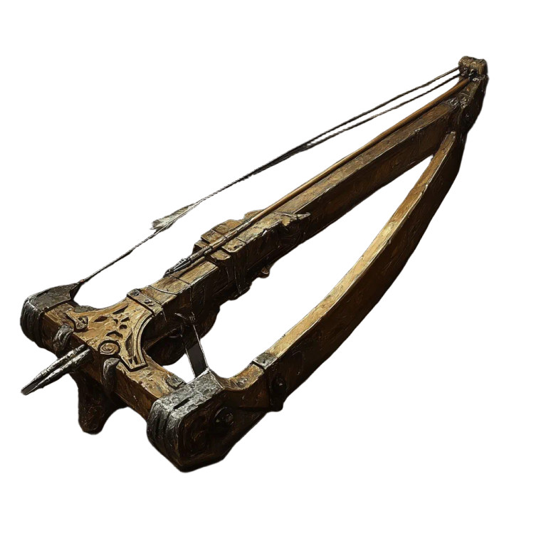 Medieval Crossbow Two Darts Vinyl Car Decal Sticker – Waterproof & UV-Resistant 4.0"