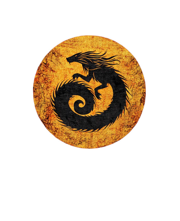 Medieval Mongoose Snake Banner Vinyl Car Decal Sticker – Waterproof & UV-Resistant 4.0"