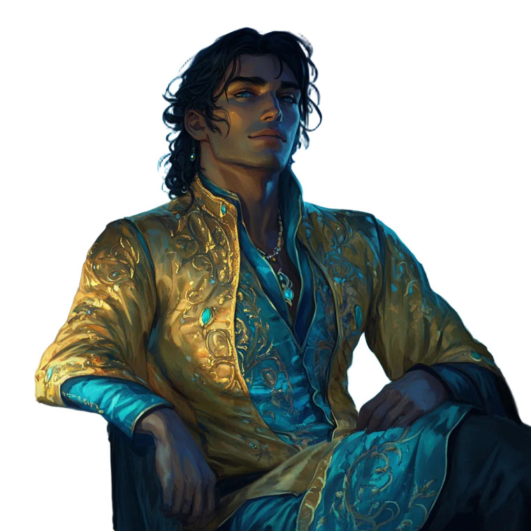 Medieval Noble Ocean Night Vinyl Car Decal Sticker – Waterproof & UV-Resistant 4.0"